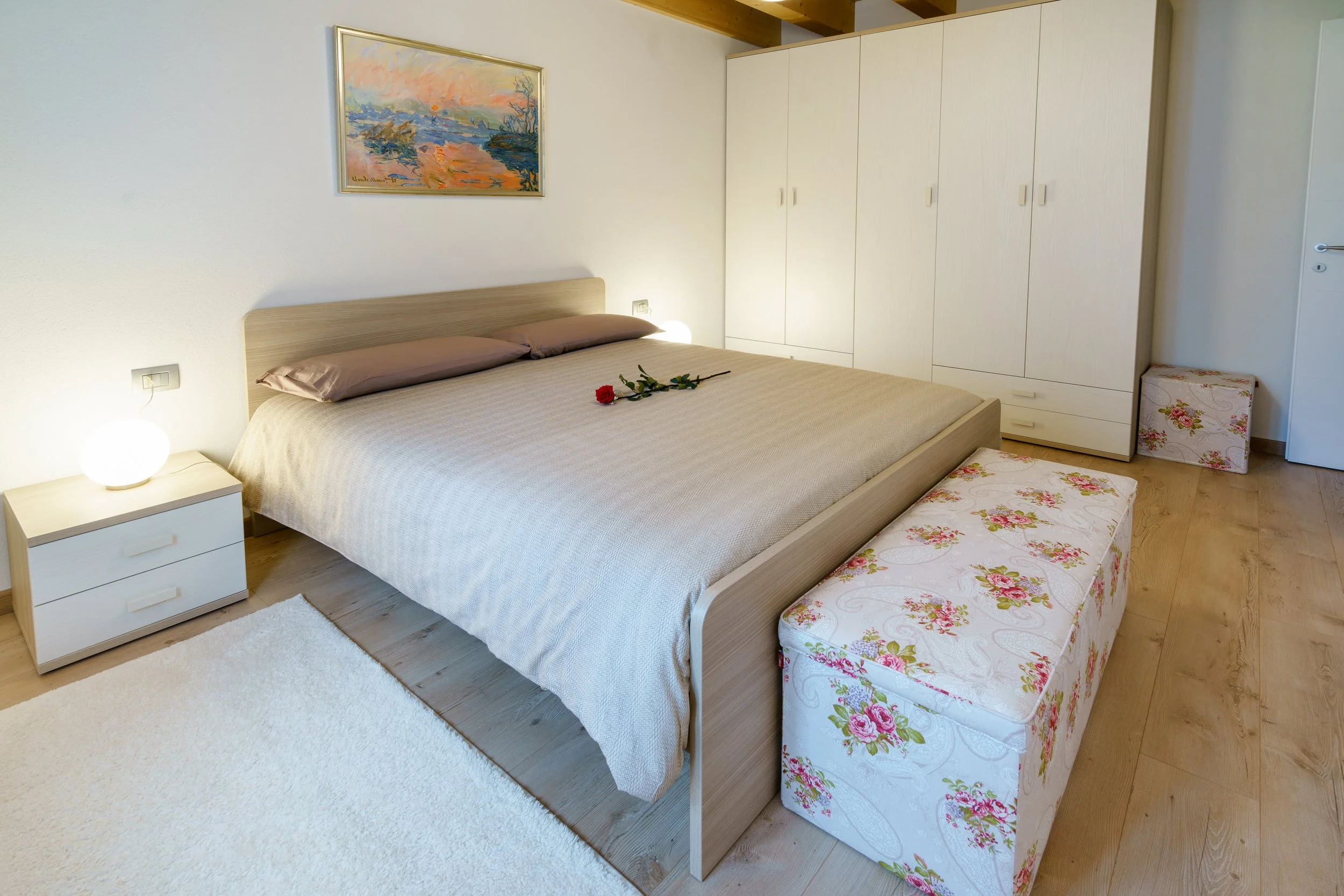 Bedroom with natural light from the window