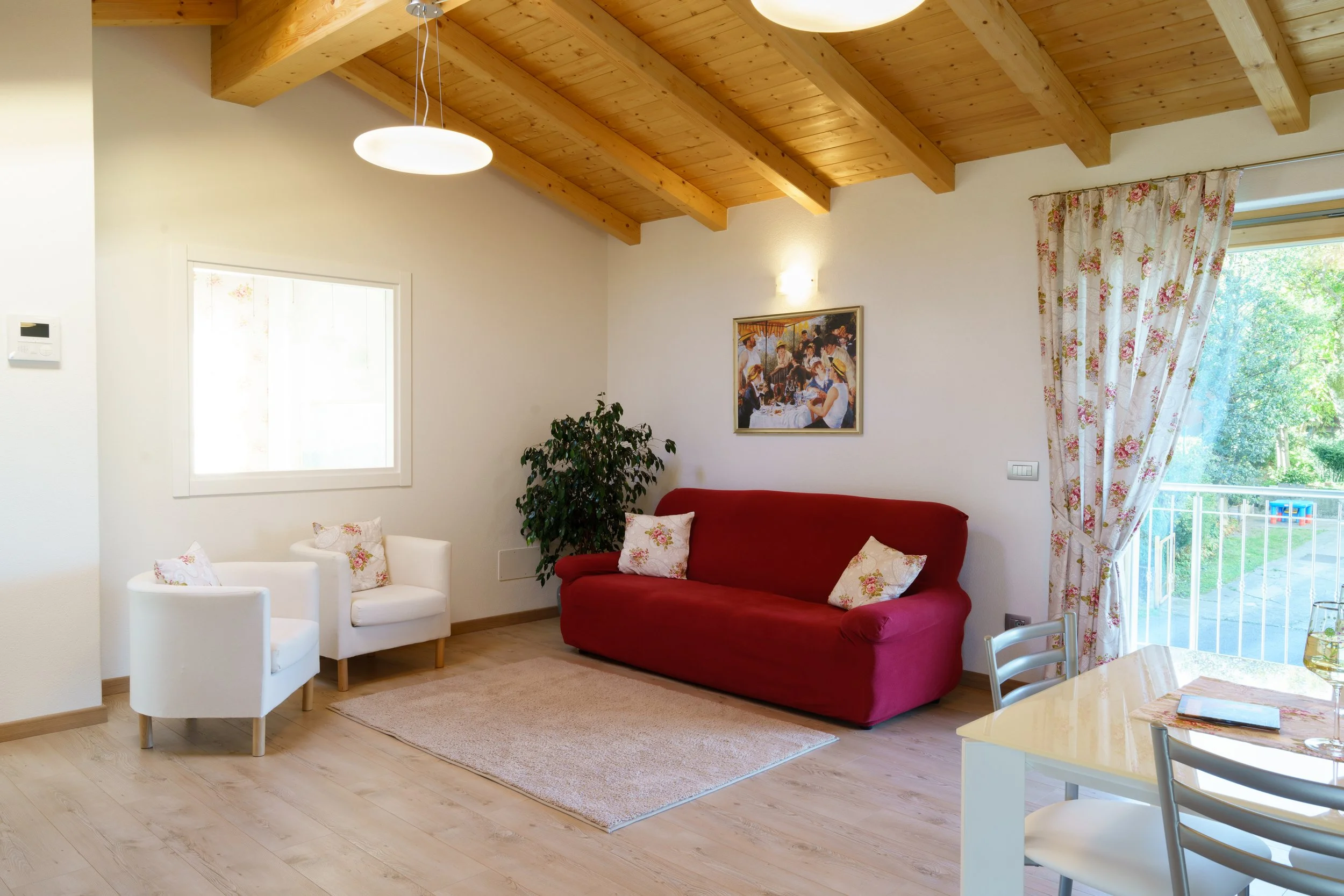 Kitchen and dining space on the first floor